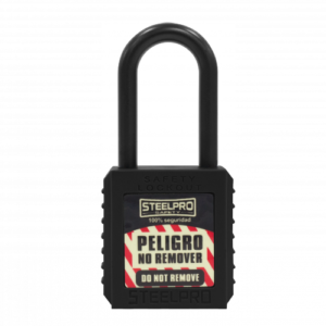 Candado Steelpro Dieléctrico Negro
